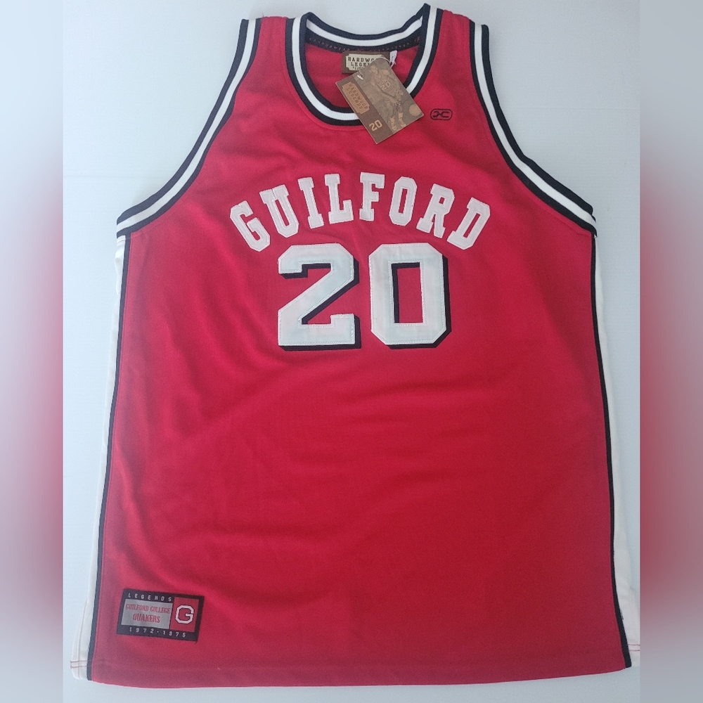 Deadstock Authentic Headmaster  Lloyd Free 1972-75 Guilford College jersey